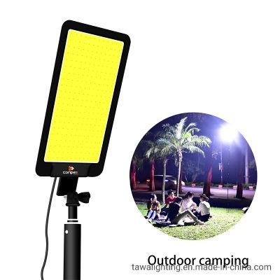 Conpex Portable Lamp with Pole Tent Light Rating Outdoor Light Worklight for Garage
