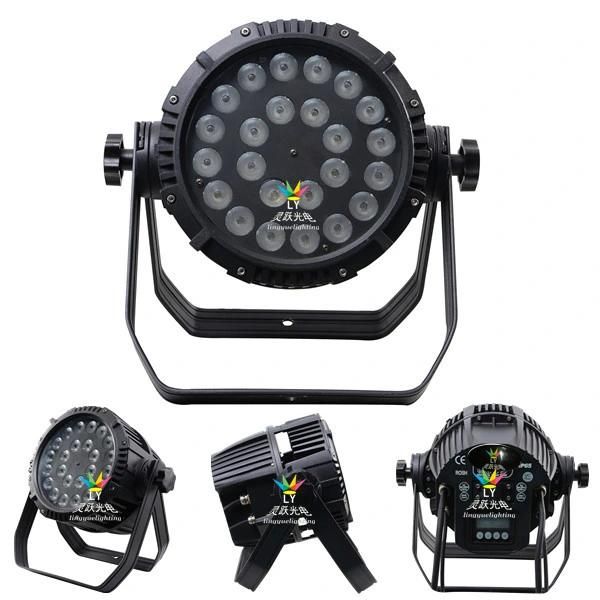 DJ Equipment 24X18W Outdoor LED PAR 64 Stage Lighting