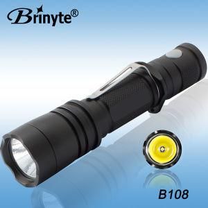 Brinyte Aluminum Tactical Five Mode Direct Strobe Police Use Torch