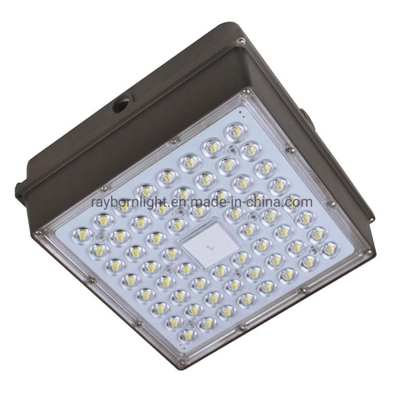 Outdoor Square Petrol Station Waterproof IP65 80W/100W/120W LED Canopy Light