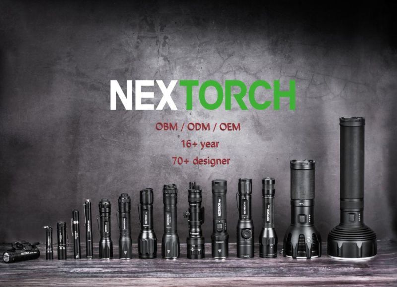 1100 Meter 1200 Lumen Ultra Long Range Tactical Flashlight Nextorch P82 Long Distance Police Tactical Torch