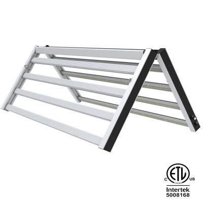 Greenhouse Supplemental Hydroponic Growing Systems Commercial LED Grow Light for High Ppfd