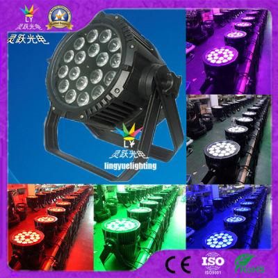 Cheap Outdoor IP65 DMX 18*10W LED PAR Can Stage Lights