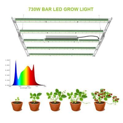 2021 Best Price Greenhouse Indoor Plant High Power 730 Watt LED Grow Light System