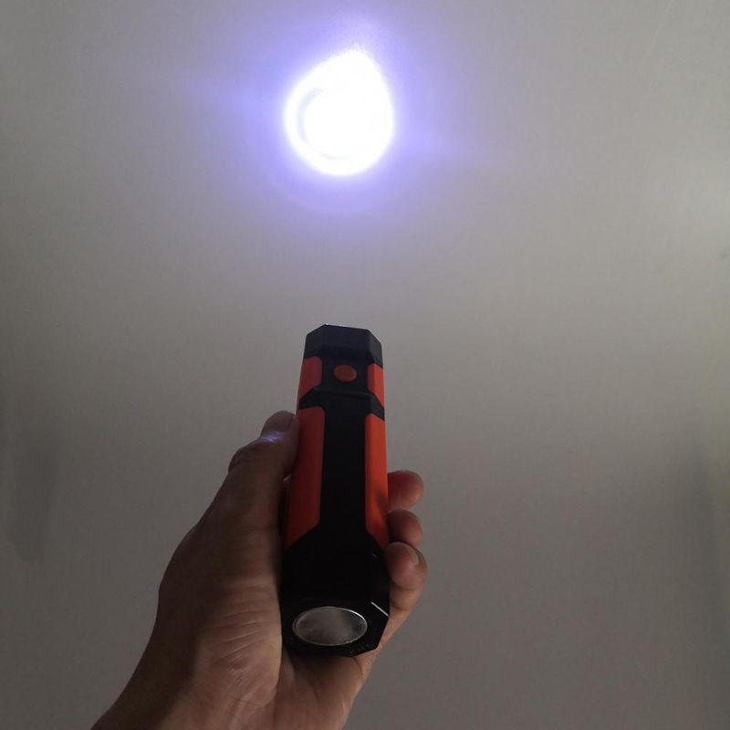 Yichen Collapsible LED Flashlight with Side COB Work Light