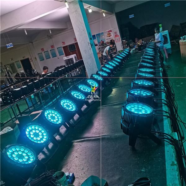 Outdoor 24PCS 12W DMX IP65 RGBW LED PAR Light