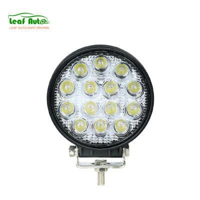 Auto LED 42W Round LED Work Lamp 4X4 Offroad ATV Luces LED 4 Inch 12V Spot Driving Lamps 42W LED Work Light