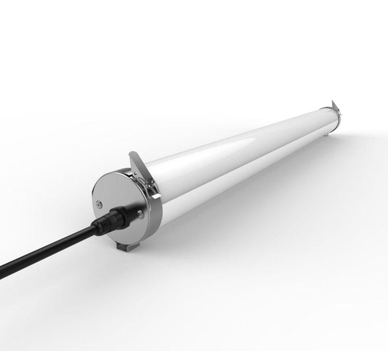 IP69K Round Waterproof Light for Carwash, Food Industrial Factory