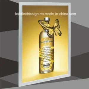 HK Electronic Sign with Picture Frame Poster Frame for Slim LED Light Box