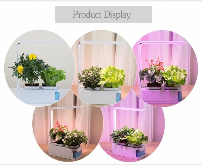 16W Desk Top Garden Hydroponic Table LED Grow Light