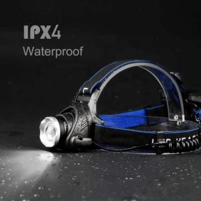 Long Range T6 Projector Lens Rechargeable Head Lamp