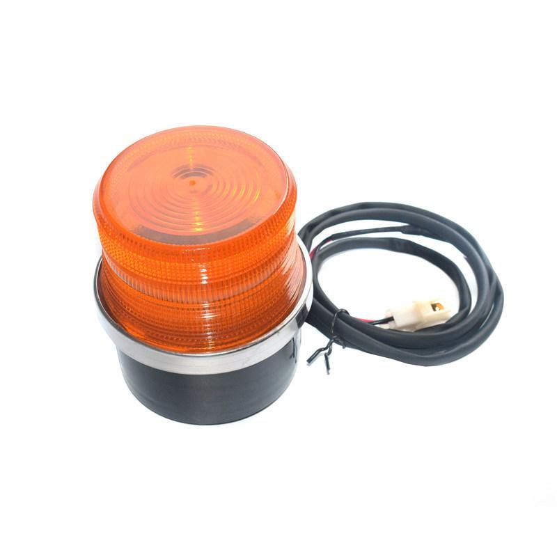Working Light 12-80V Orange Color LED Strobe Warning Light
