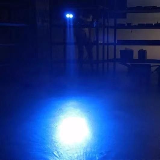 Spotlight Convex Lens 4inch 20W Forklift White Blue LED Warning Light LED Driving Work Light