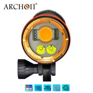 Archon 5200lm Rechargeable Dive Lights Underwater Waterproof 100m Diving Flashlight LED