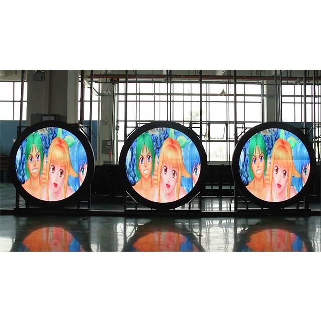 Restaurant Customized Round LED Acrylic Light Box