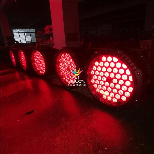 54X3w RGB 3in1 IP65 Waterproof LED DMX 512 PAR Can
