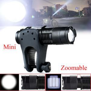 2000lm T6 14500 AA Tactical LED Zoomable Flashlight Torch