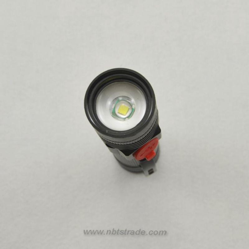 Multi Function Aluminium Casing Strong LED Flashlight
