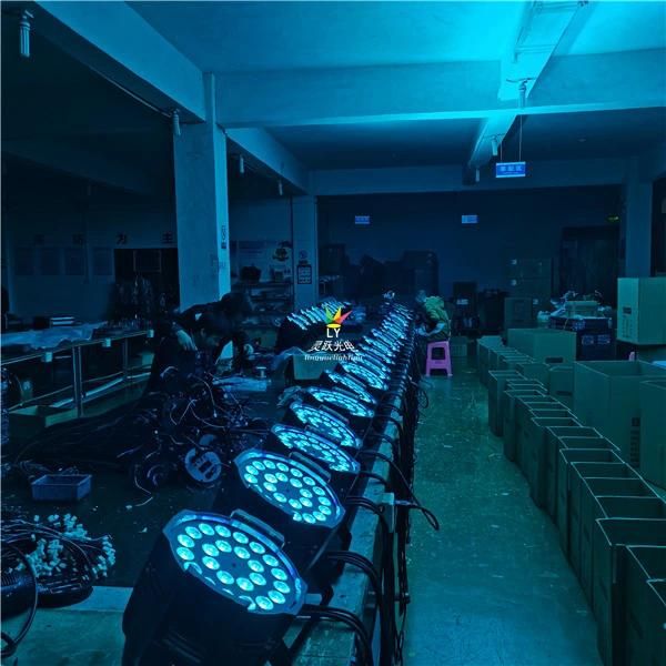 24PCS 18W Rgbwuv 6in1 LED PAR Stage Lighting Equipment for Event