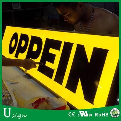 Outdoor Custom Logo LED Light Plastic LED Board