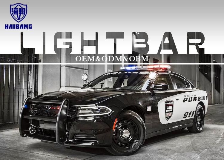 with Speaker Xenon Light LED Police Car Light Bar