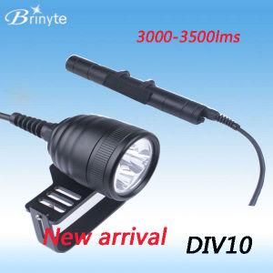 Brinyte 3500 Lumens Underwater Scuba CREE LED Dive Lamp