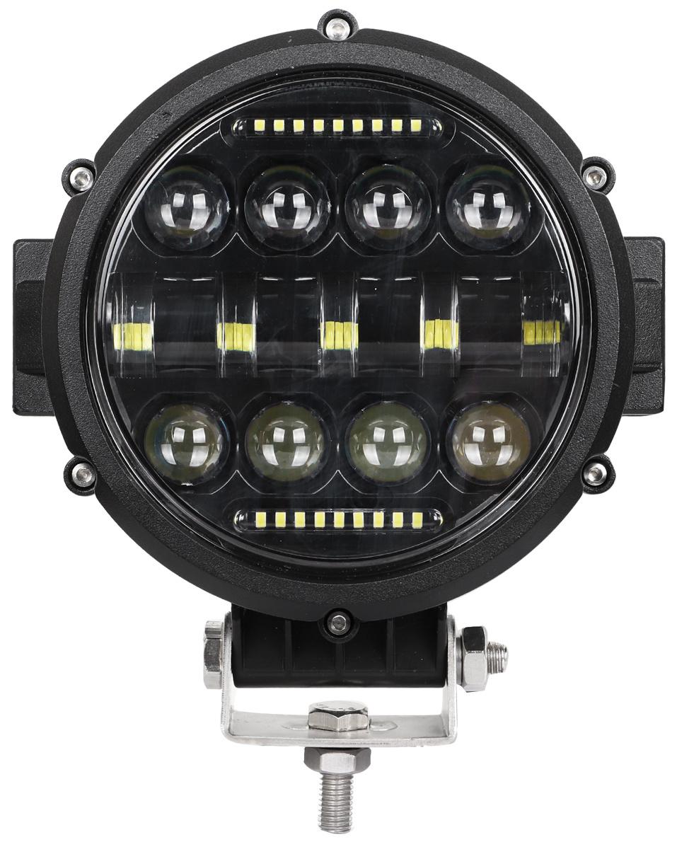 New 7 Inch 69W CREE 0453p Round Spot Flood Auxiliary LED Work Light with DRL Light for Car Truck Transport Vehicles