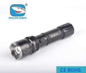 Rechargeable High Light LED Flashlight Spotlight Torch