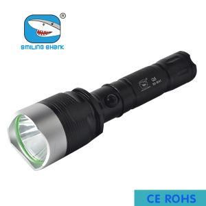 3W Rechargeable LED Flashlight Aluminum Alloy Torch
