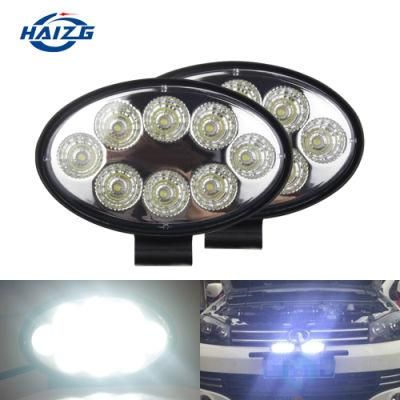 Haizg New IP68 High Brightness 24V 12V Round 5 Inch Truck off Road Spot Laser LED Work Light