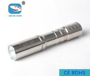 3 Mode USA Q5 CREE Mini Torch Stainless Steel Flashlight