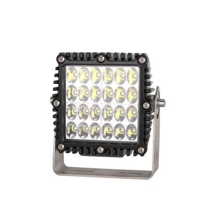 7inch Square LED Work Light for Heavy Duty Tractor Excavator Ttruck Agricultural Machinery Mining Farming