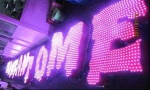 Metal Light up Letters (waterproof, programable) ---RGB Full Color Change Effect