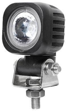 W0110f Square LED Work Light 10W 2.1 Inch 800lm Spot Flood Beam for Car Truck Auxiliary Lights
