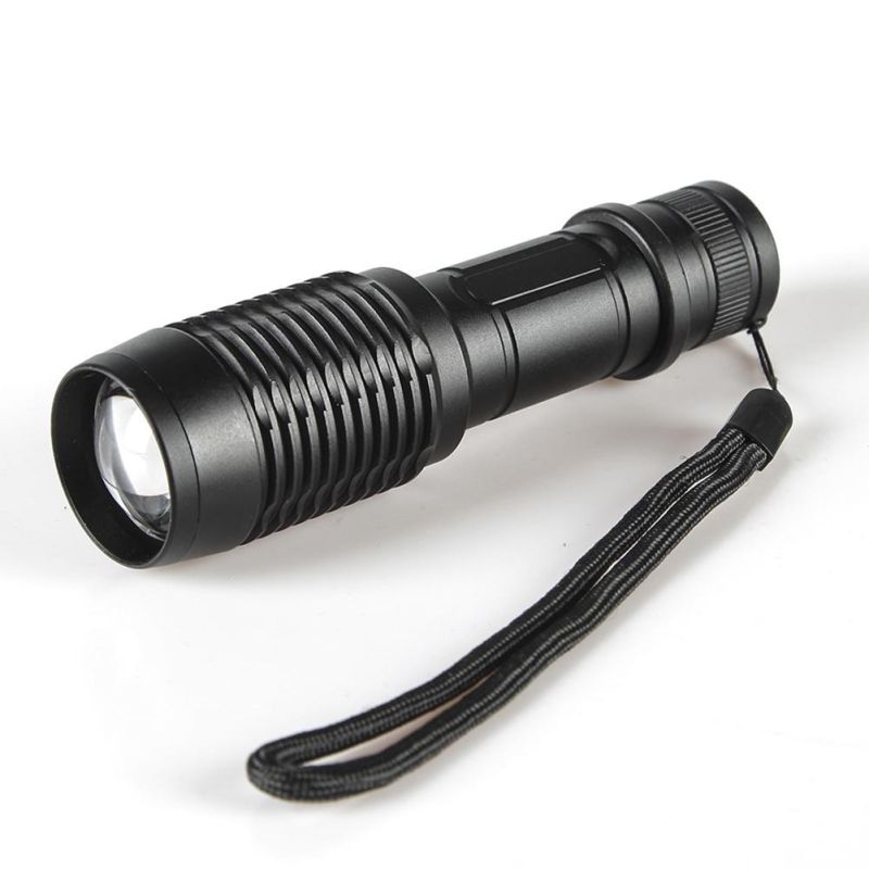Yichen Zoomable 300 Lumen Tactical Flashlight with T6 LED Bulb