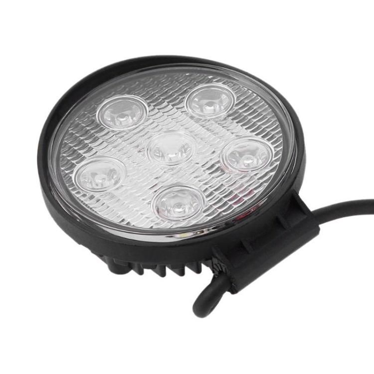 18W 4.3 Inch LED Work Light Flood Spot LED Beams Driving Lamp for Truck Boat Offroad ATV 4WD 12V 24V Fog Light