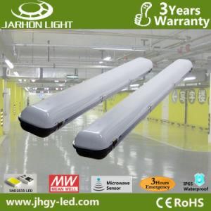Tube Design Dimmable LED Tri-Proof Light with CE RoHS IP65