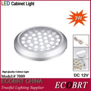 3W 12V Round Under Cabinet Light Lamps (7009)