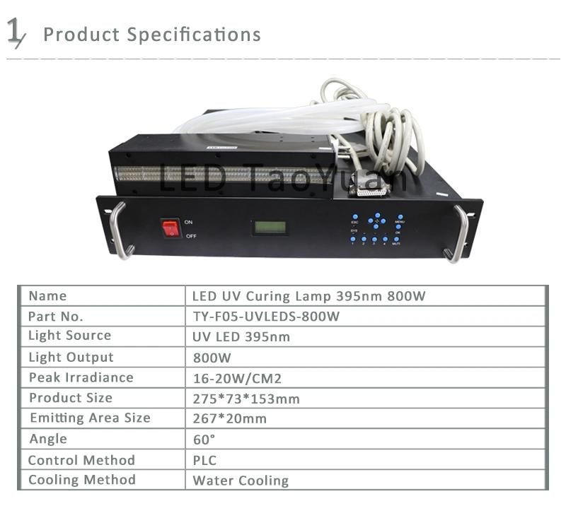 UV Machine LED Lamp Print Curing 800W UV Lamp