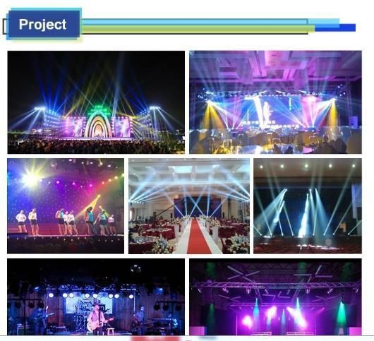 Yuelight LED Outdoor PAR Light, LED 72PCS* 12W 4in1 Flood PAR Light for Outdoor Lighting, LED Stage Light, DJ Light, LED Moving Head Light