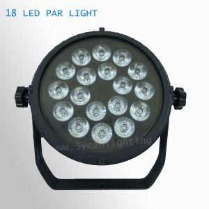 18*18W RGBWA UV Waterproof Outdoor LED Stage PAR Light