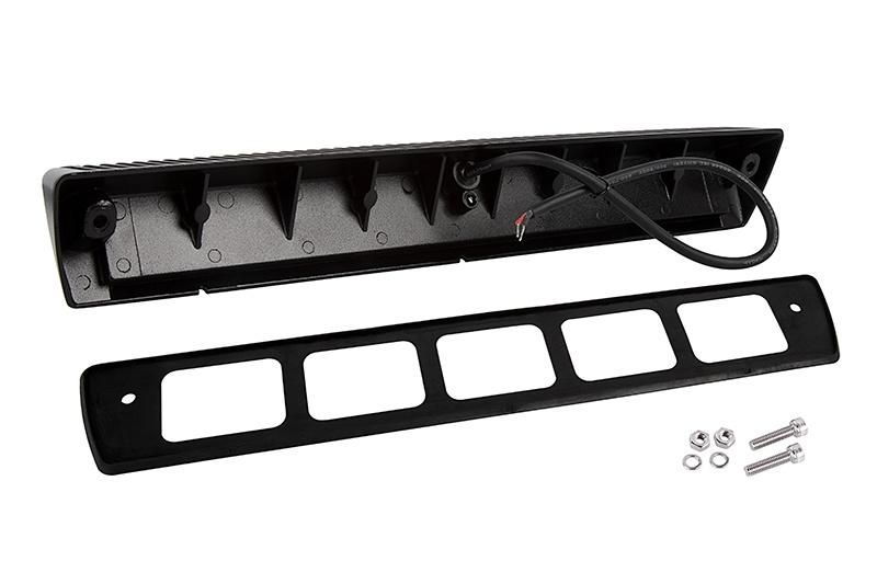 17inch RV LED Flood Light - Black - 2800 Lumens - 36W - 5700K - 12V