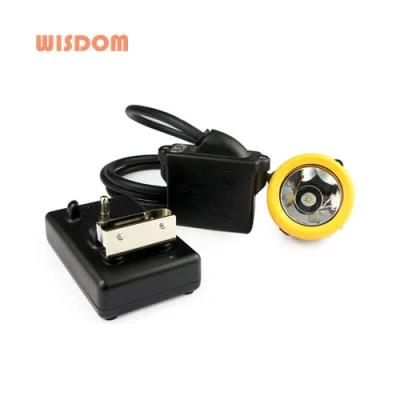 Wisdom Kl4ms-02 Rechargeable LED Miner Light, Camping Light, Miners Cap Lamp