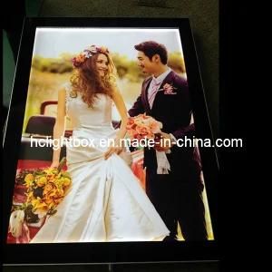 Acrylic Magnet Photo Frame LED Backlit Acrylic Sign LED Panel Light Box