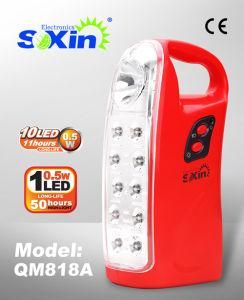 0.5W LED Rechargeable Emergency Light Lamp (QM818A)