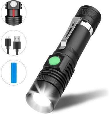 Zoomable 1200lm LED Tactical Flashlight for Outdoor, Working and Trip