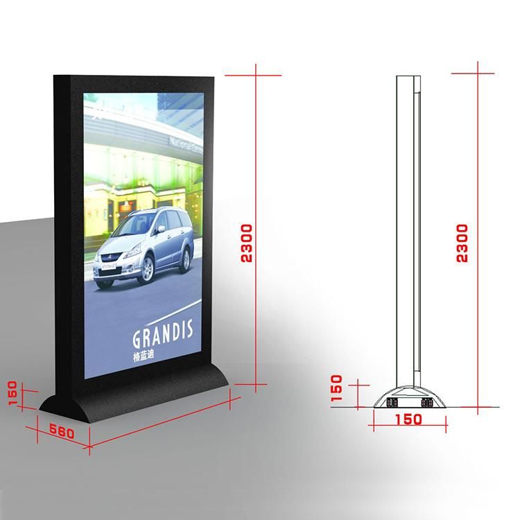 Waterproof LED Advertising Indoor and Outdoor 3D Acrylic