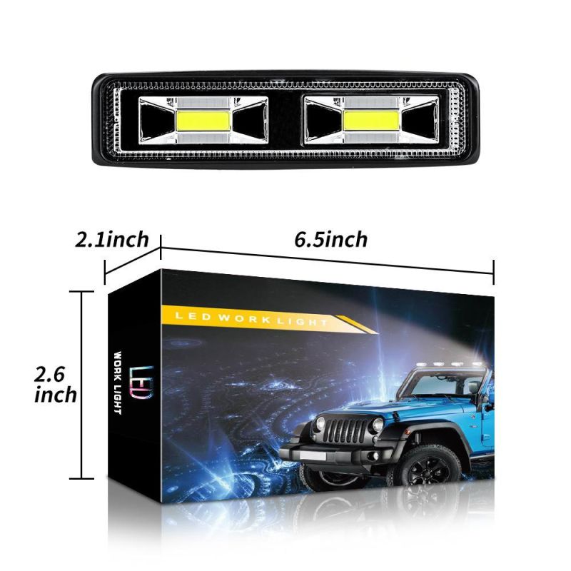 Dxz 6 Inch COB 48W Offroad Spot Work Light Barre LED Working Lights Beams Car Accessories for Truck ATV 4X4 SUV