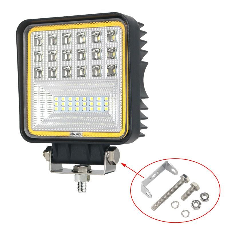 New LED Emergency Lamps 126W Combo Beam Auto Lamp Light