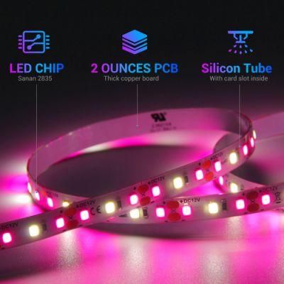 LED Grow Light Strip Factory Supply Full Spectrum Flexible Strip Waterproof LED Plant Grow Strip